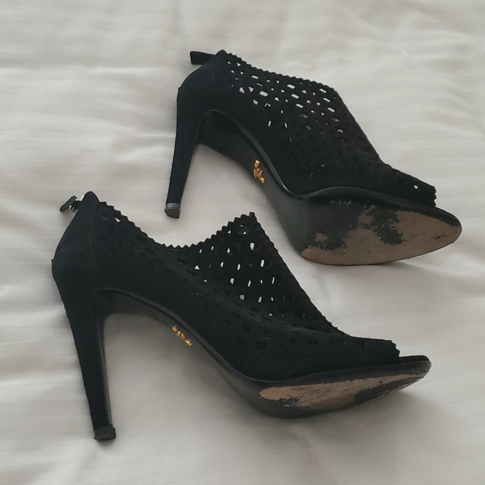 Prada lattice booties size EU 39.5
